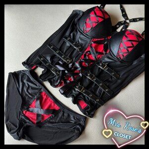 Corset 34C and Medium Panty Set